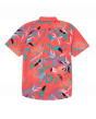 Camisa Volcom Importada/ Leaf Spray Woven Lava Rock Red