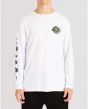 Camiseta Manga Longa Volcom Stone Sick Branca
