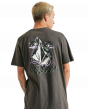 Camiseta Volcom Long Fit Sktratz Grafite