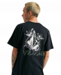 Camiseta Volcom Long Fit Sktratz Preto