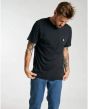 Camiseta Volcom Stone Slim Bird Preta