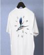 Camiseta Volcom Stone Slim Fit Bird Branca