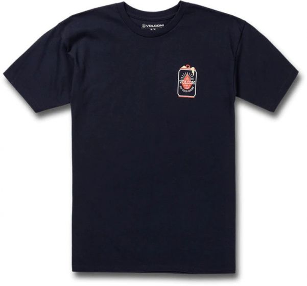 Camiseta Volcom  Silk Frosty Nation Azul Marinho