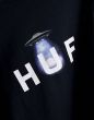 Camiseta HUF Worldwide Abducted Preta