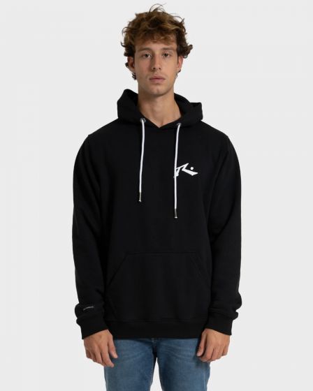 Moletom Rusty Canguru Soft Hit Preto
