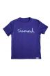 Camiseta Diamond OG Script Tee Roxo