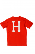 Camiseta Essentials Huf Wordwide Classic H Vermelho