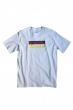 Camiseta Lakai Footwear  Split Box Branco