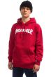 Moletom Canguru Fechado Thrasher Magazine Godzilla Hood Vermelho