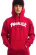 Moletom Canguru Fechado Thrasher Magazine Godzilla Hood Vermelho