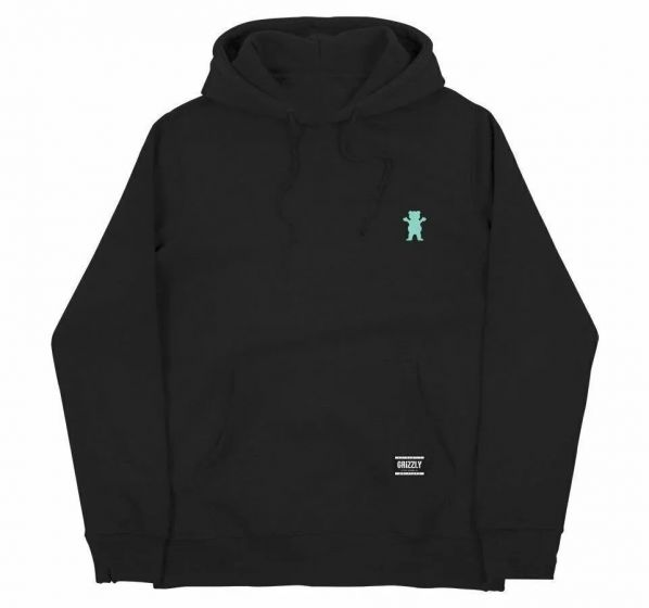 Moletom Canguru Grizzly Og Bear Pullover Embroidery