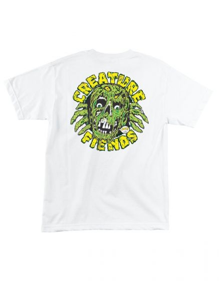 Camiseta Creature Skateboards Fiends Join Us SS Branca