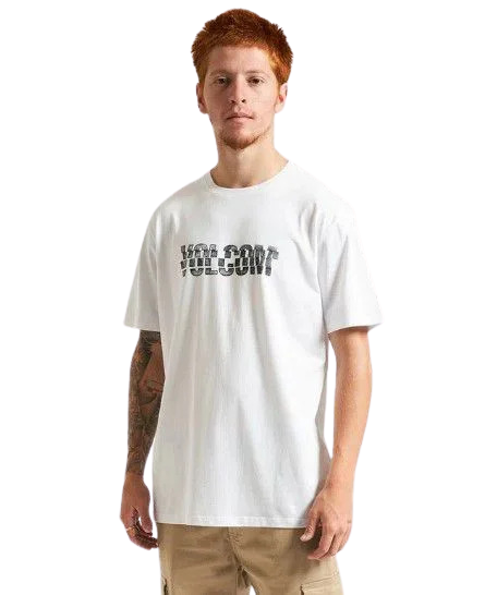 Camiseta Volcom Slicer Branco