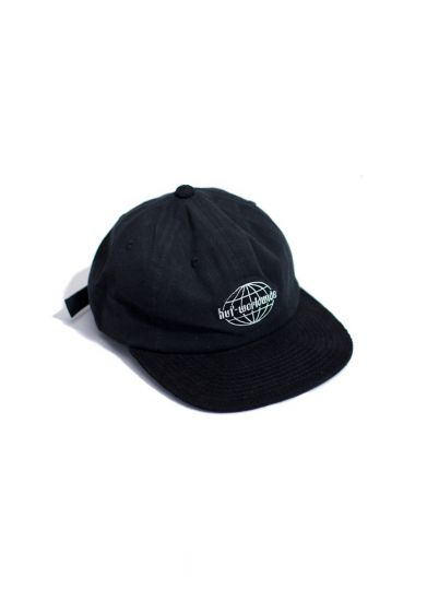 Boné HUF Worldwide Global Cordury 6 Panel Preto HUF Worldwide - Item Streetwear