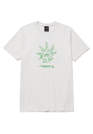 Camiseta HUF Silk  Easy Green White 420 Collection