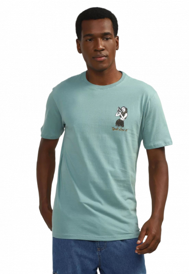 Camiseta Volcom Hulala Verde Claro