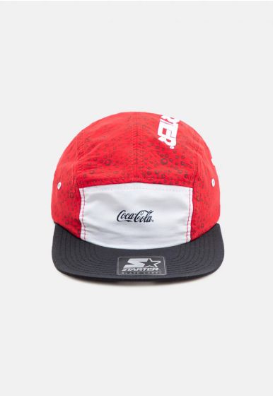 Boné Starter Aba Reta Snapback Collab Coca Cola 