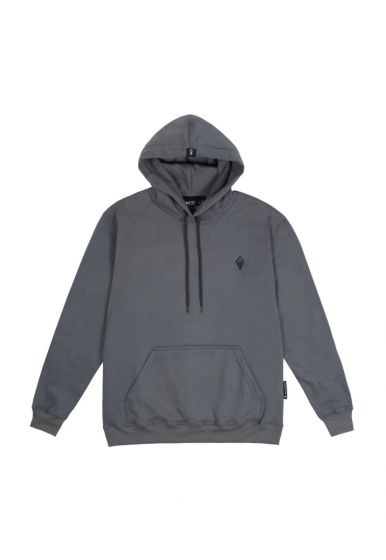 Moletom Canguru Fechado MCD Classic Grafite Iron MCD - Camiseta Skate Streetwear