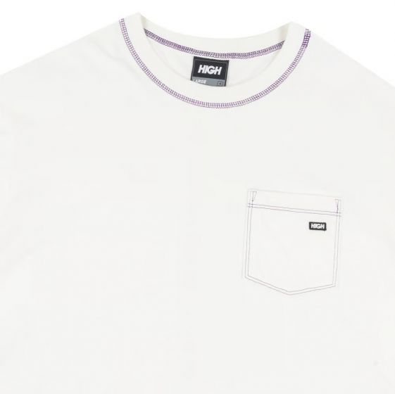 Camiseta High Company Pocket Colored White