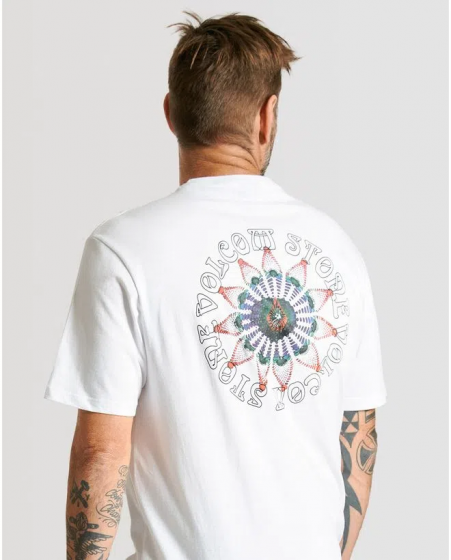 Camiseta Volcom Stone Star Shields Branca