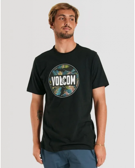 Camiseta Volcom Stone Liberated Preta