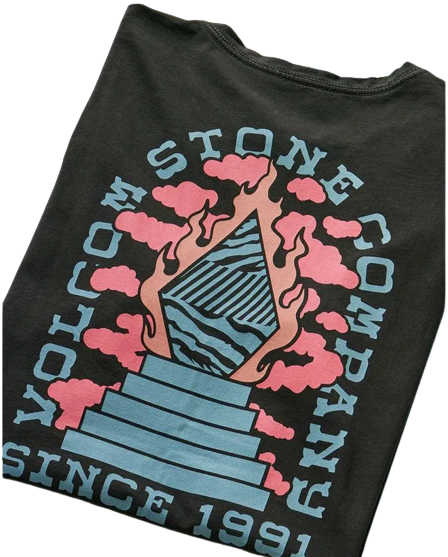 Camiseta Volcom  Esp Altarium  Cinza