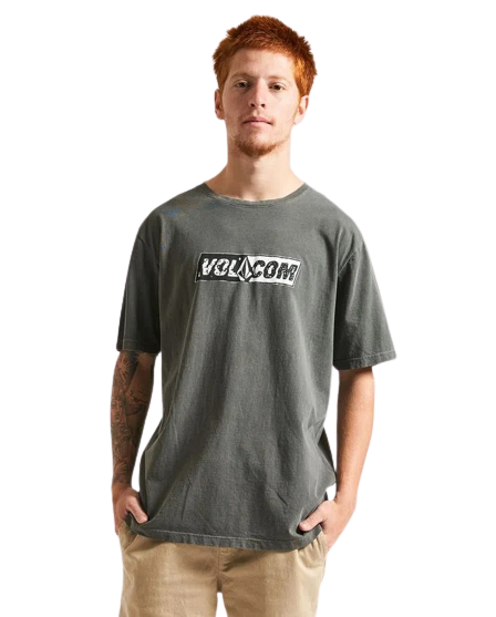 Camiseta Volcom  Stone Split Chumbo