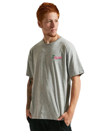 Camiseta VOLCOM Regular BELIEVE IN PARADISE Cinza Mescla