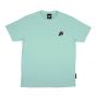 Camiseta Santa Cruz Skateboards Work Hand Azul Turquesa