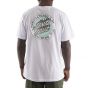 Detalhe Camiseta Santa Cruz Skateboards Flamed MFG Dot Branca Santa Cruz Skateboards - Estilo Urbano