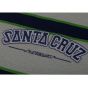 Detalhe Camiseta Santa Cruz Skateboards Especial Collegiate SC Stripe - Cinza Mescla Santa Cruz Skateboards - Estilo Urbano