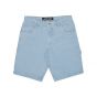 Bermuda Santa Cruz Skateboards Jeans Classic Dot Carpenter - Azul Claro Santa Cruz Skateboards - Calça Skate Confortável