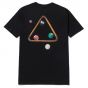 Camiseta Huf Worldwide Essentials Dirty Pool TT Preto