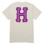 Camiseta HUF Silk Amazing H Areia