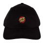 Boné Santa Cruz Classic Dot Dad Hat Preto Santa Cruz Skateboards - Item Streetwear