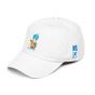 Boné Strapback Collab  Primitive x Dragon Ball Z Goku Branco