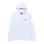 Moletom Canguru Huf Barb Wire Classic Branco