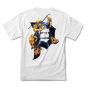 Camiseta PRIMITIVE X Collab MEGADEHT Dirty P Chains Tee Branco