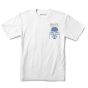 Camiseta PRIMITIVE X Collab MEGADEHT Dirty P Chains Tee Branco