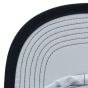 Boné Lakai 6 panel Reversible Branco/Preto