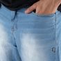 Bermuda Jeans LOST Relaxed Basics Azul claro