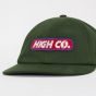Boné High Company 6 Panel Battery Green