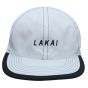 Boné Lakai 6 panel Reversible Branco/Preto