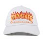 Boné Thrasher Dad Hat Flame Branco