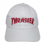 Boné Thrasher Magazine Dad Hat Necklace Invert Branco