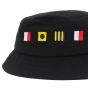 Bucket Hat High Company X Nautica Black