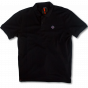 Camisa Polo Independent Trucks Preta Logo Bottom Bordado Independent Truck Company - Camiseta Skate Streetwear