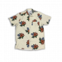 Camisa Santa Cruz Manga Curta Vacation Hand Pattern Areia