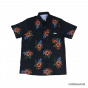 Camisa Santa Cruz Manga Curta Vacation Hand Pattern Preta