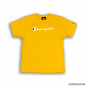 Camiseta Champion Escrito – Champion Mens Classic Jersey Tee – Amarelo